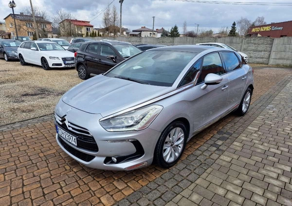 Citroen DS5 cena 43800 przebieg: 184000, rok produkcji 2014 z Gostynin małe 137